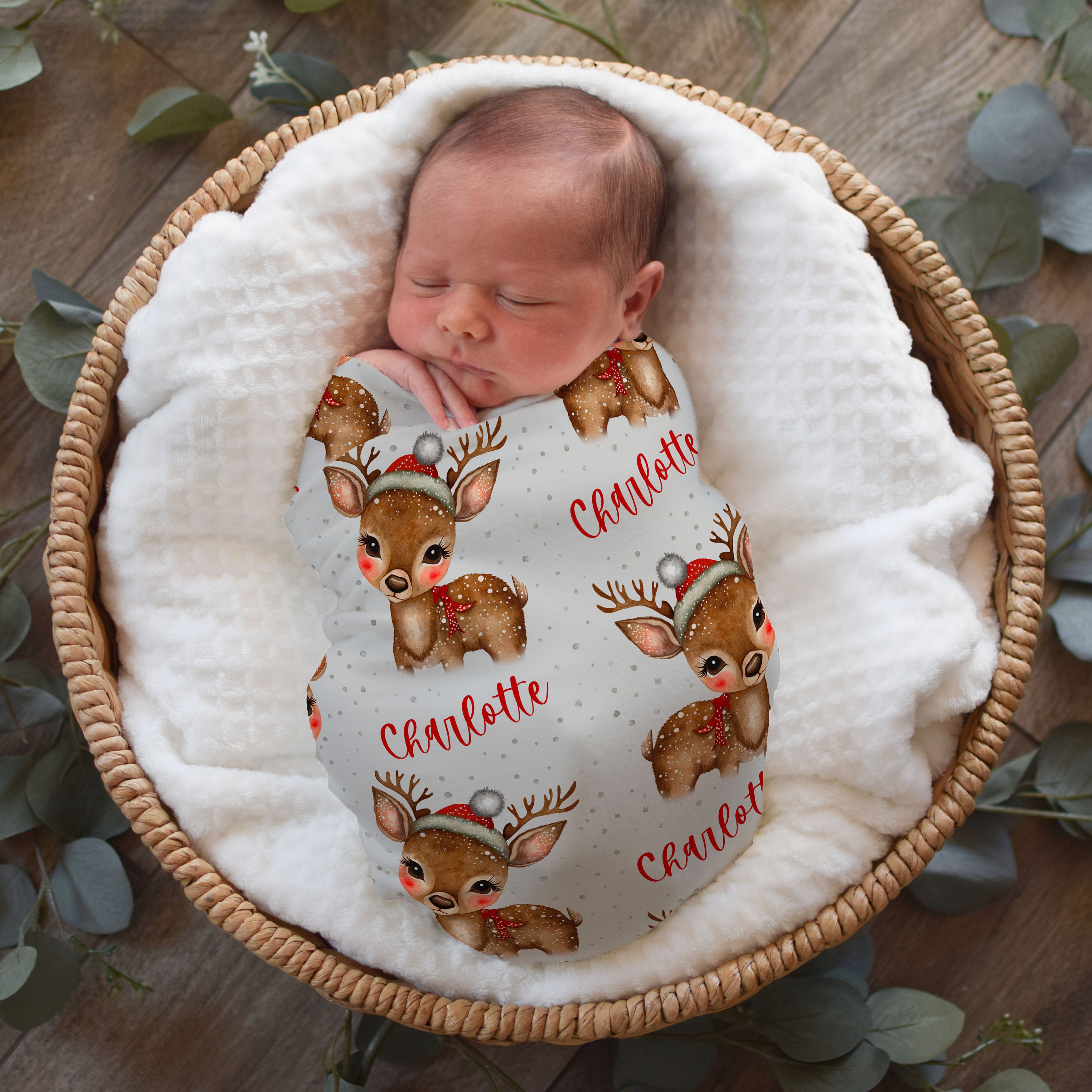 Baby christmas 2024 swaddle