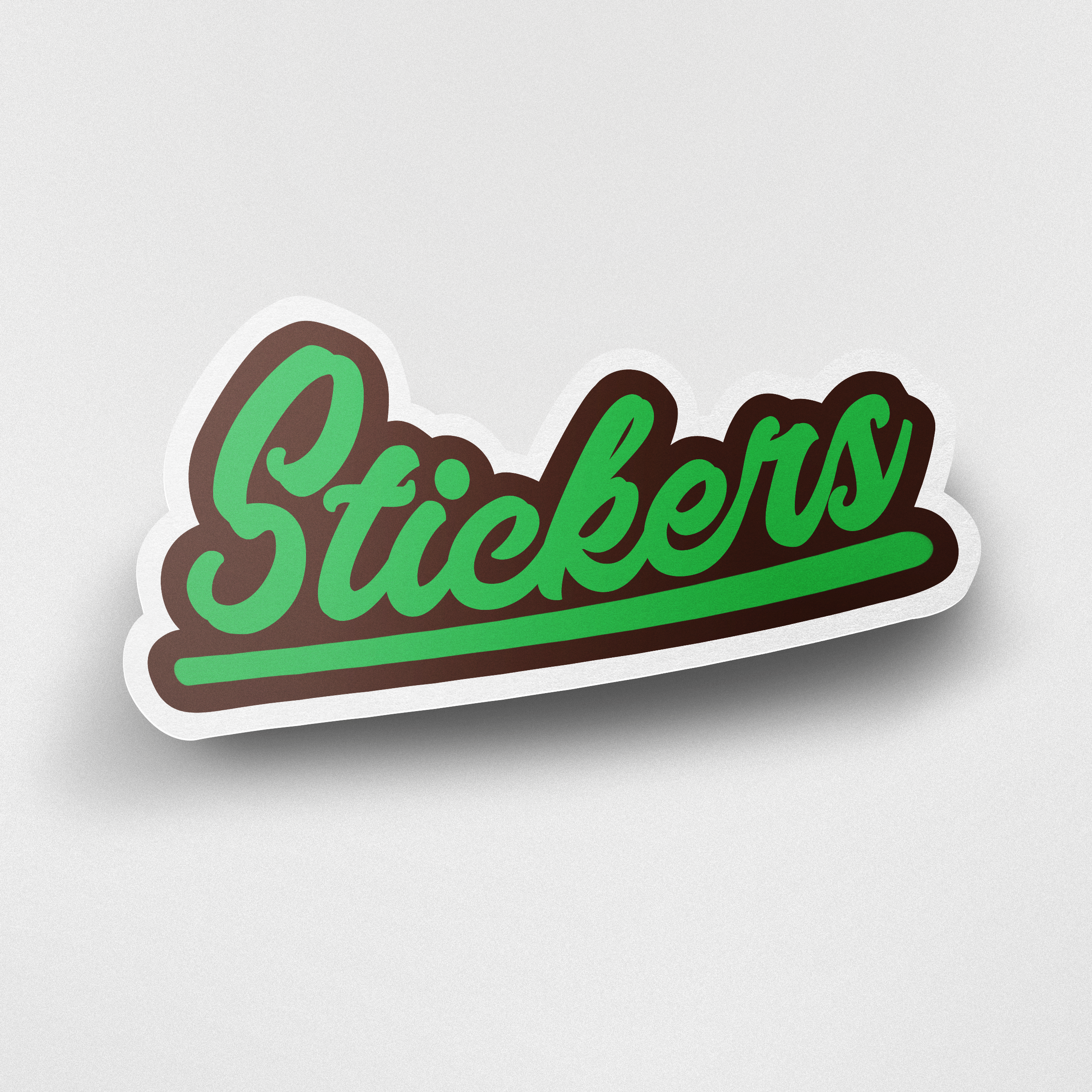 500 PCS to 1000 PCS Custom Stickers for Business Logo with Glossy Finish
