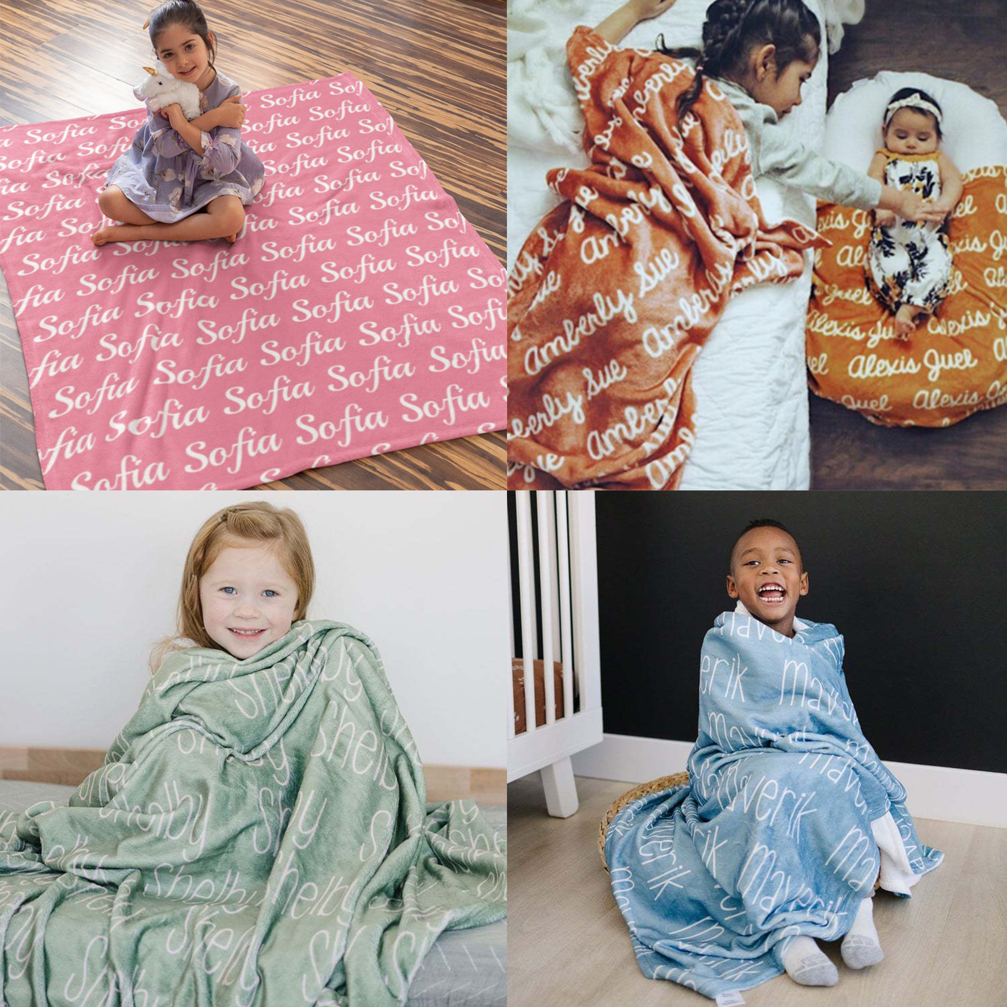 Super soft best sale personalized baby blankets